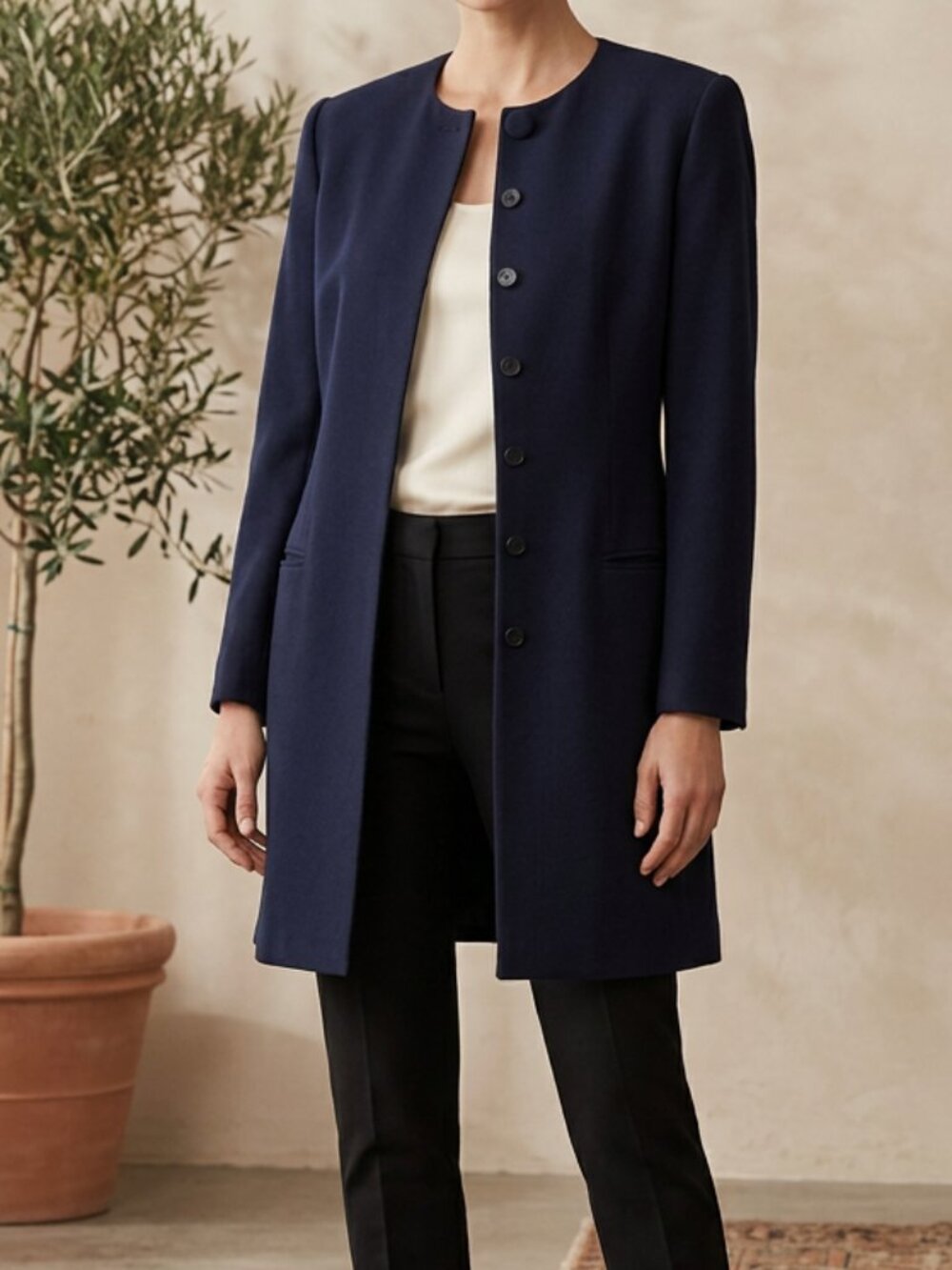 Jones New York 100% Worsted Wool Jacket